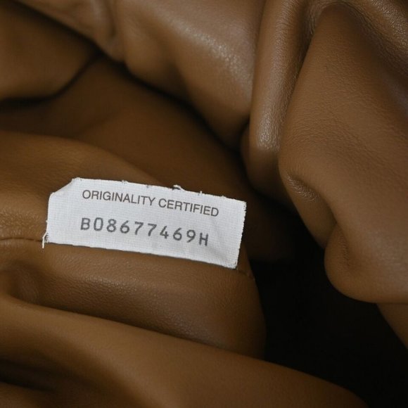 BOTTEGA VENETA Logo Shoulder Pouch Bag Leather Brown Italy - Picture 3 of 16